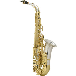 Yanagisawa A-WO35 Elite Professional Alto Saxophone with Sterling Silver Neck, Body, and Bell